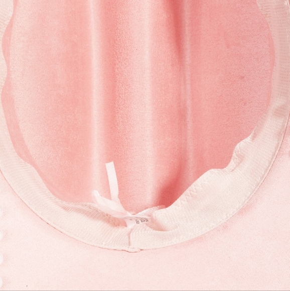 Black Ornate Band Cowboy Hat with Beaded Chain - Picture 4 of 7